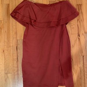 Sleeveless ruffle Mini Dress